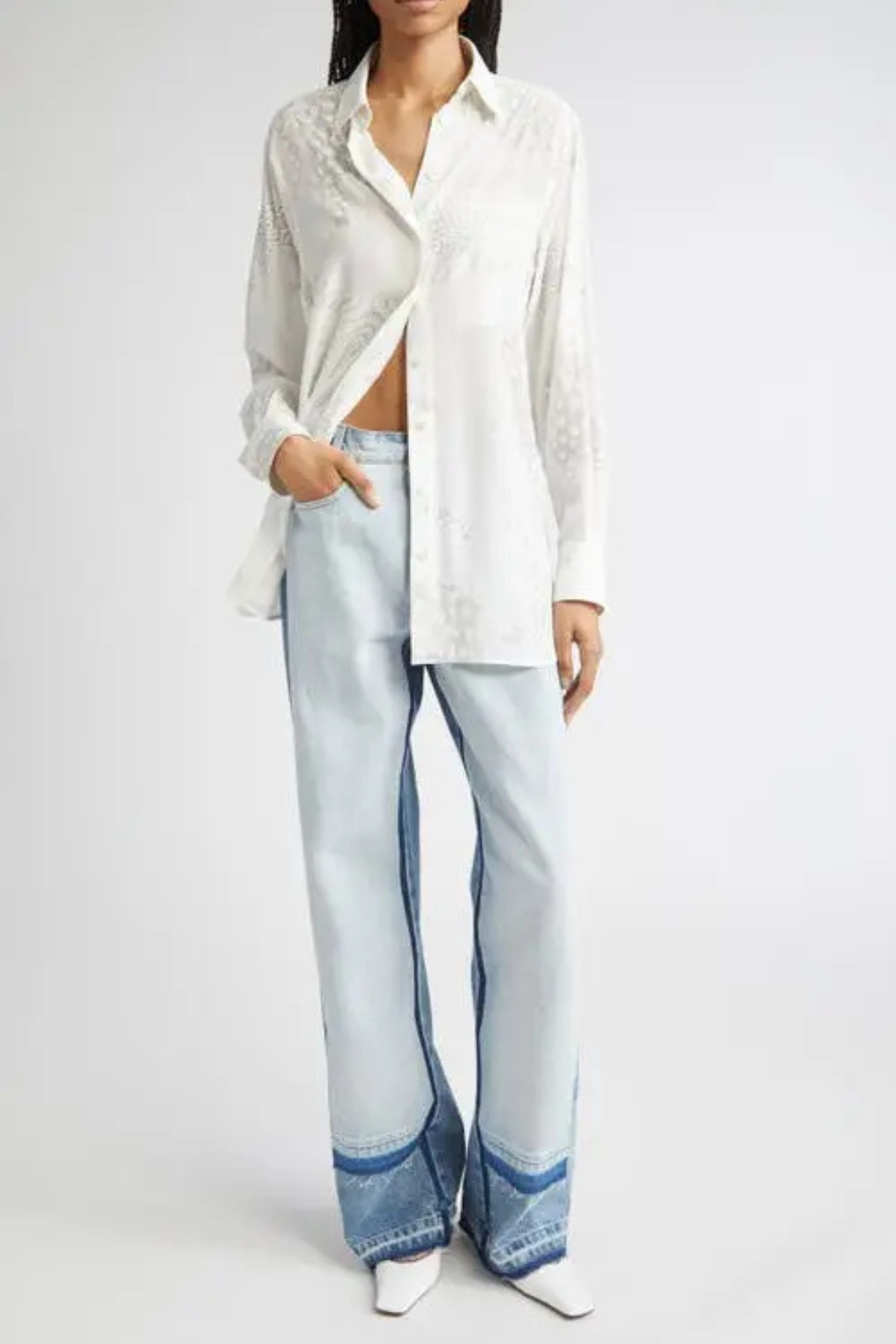Stella McCartney Wild Cat Shirt - Natural