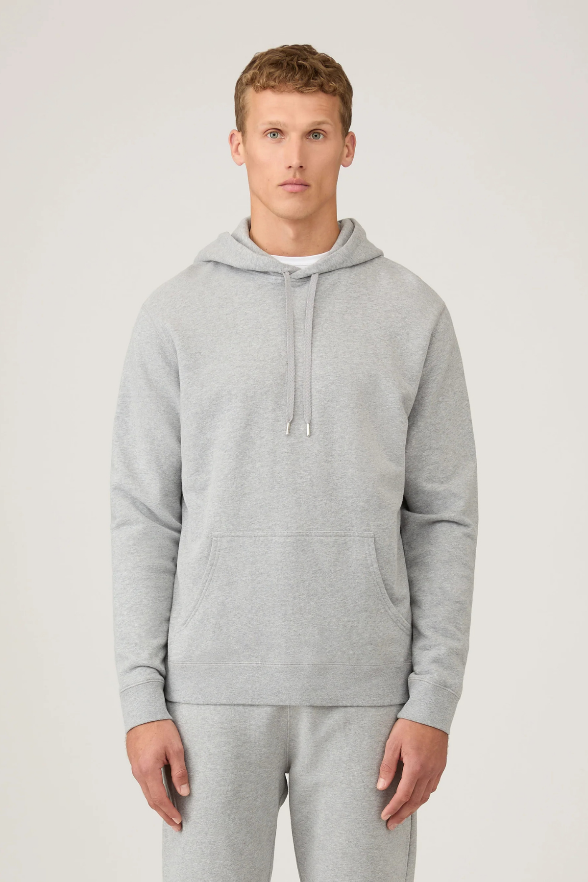 SUNSPEL Loopback Hoodie - Grey Melange