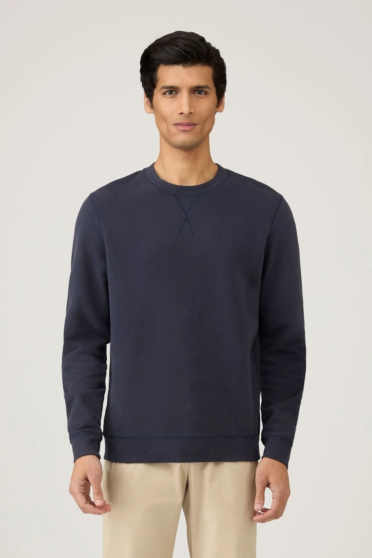 SUNSPEL Loopback Sweatshirt - Navy