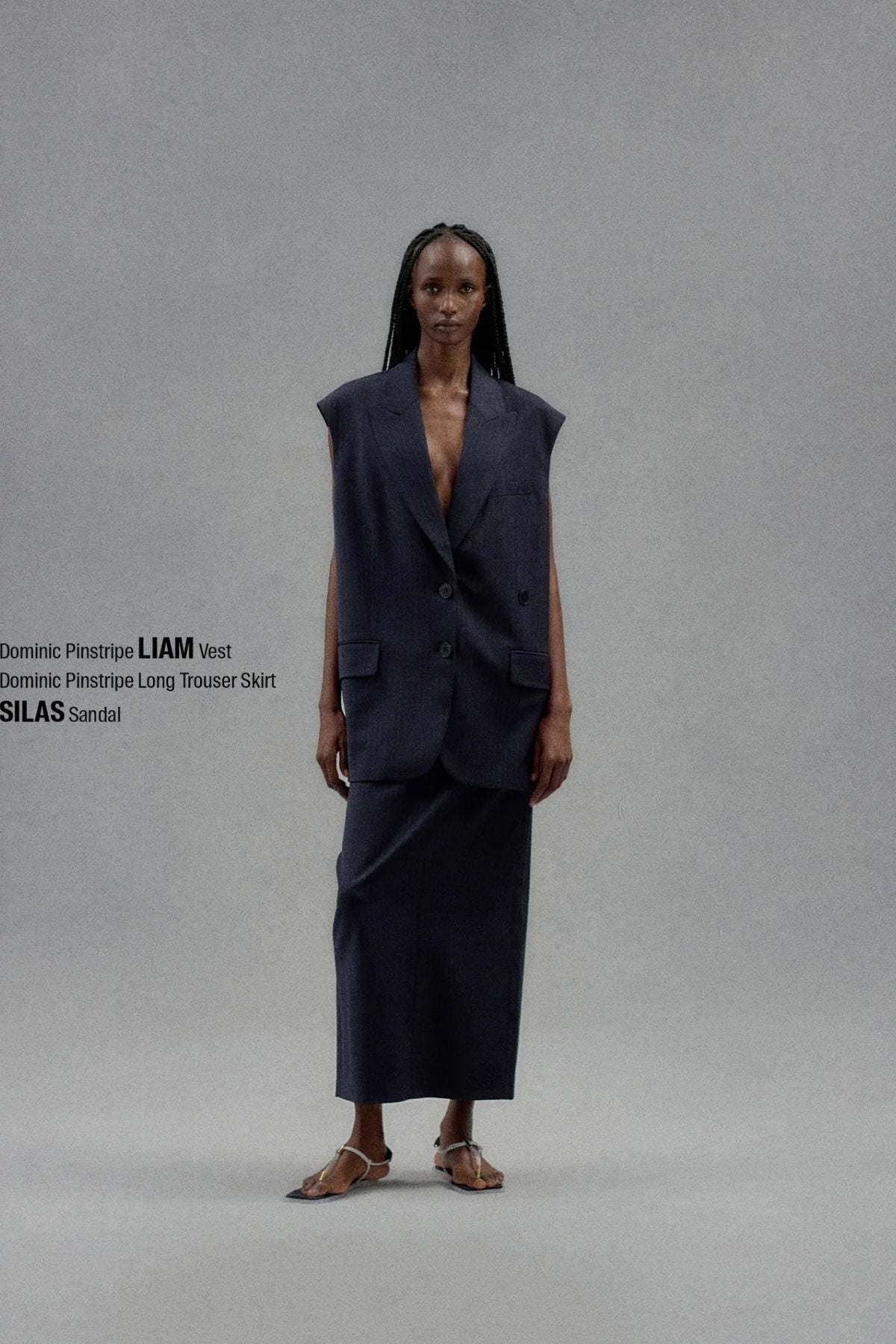 Dominic Tibi Blazer Dress Tibi Dominic Pinstripe Stella Pant