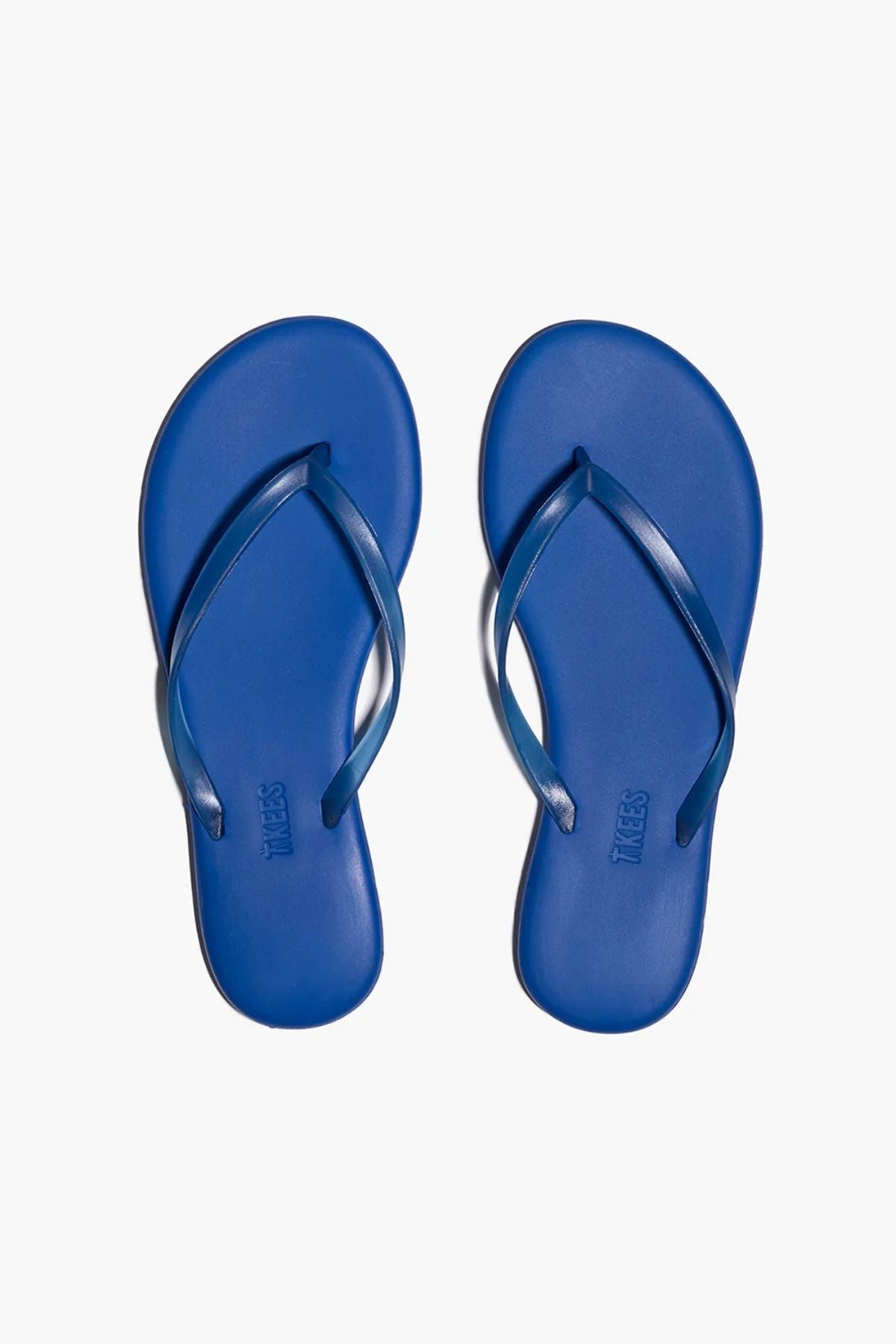 TKEES Aqua Jelly Thong - Blue Rush