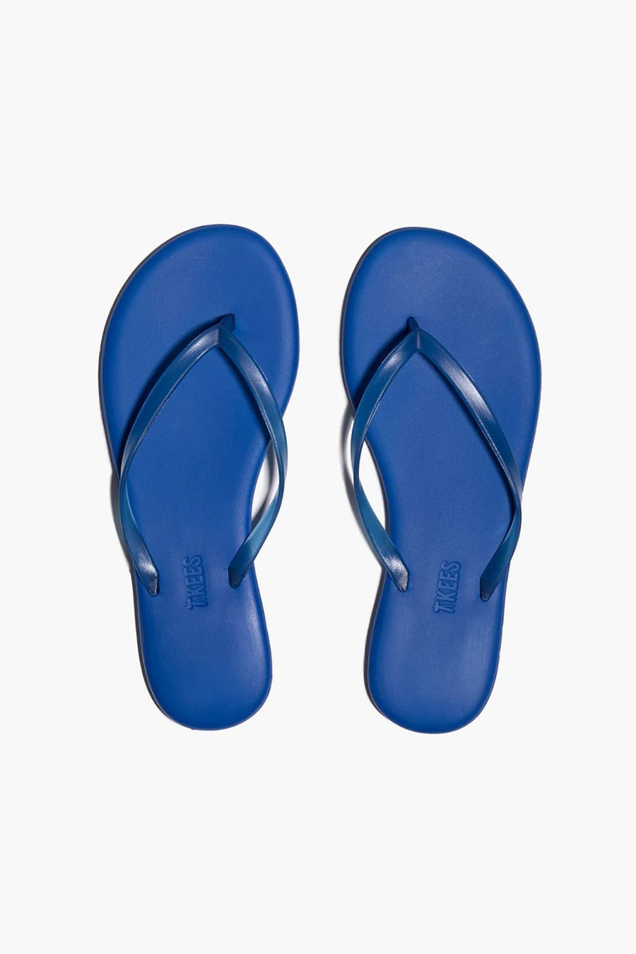 TKEES Aqua Jelly Thong - Blue Rush