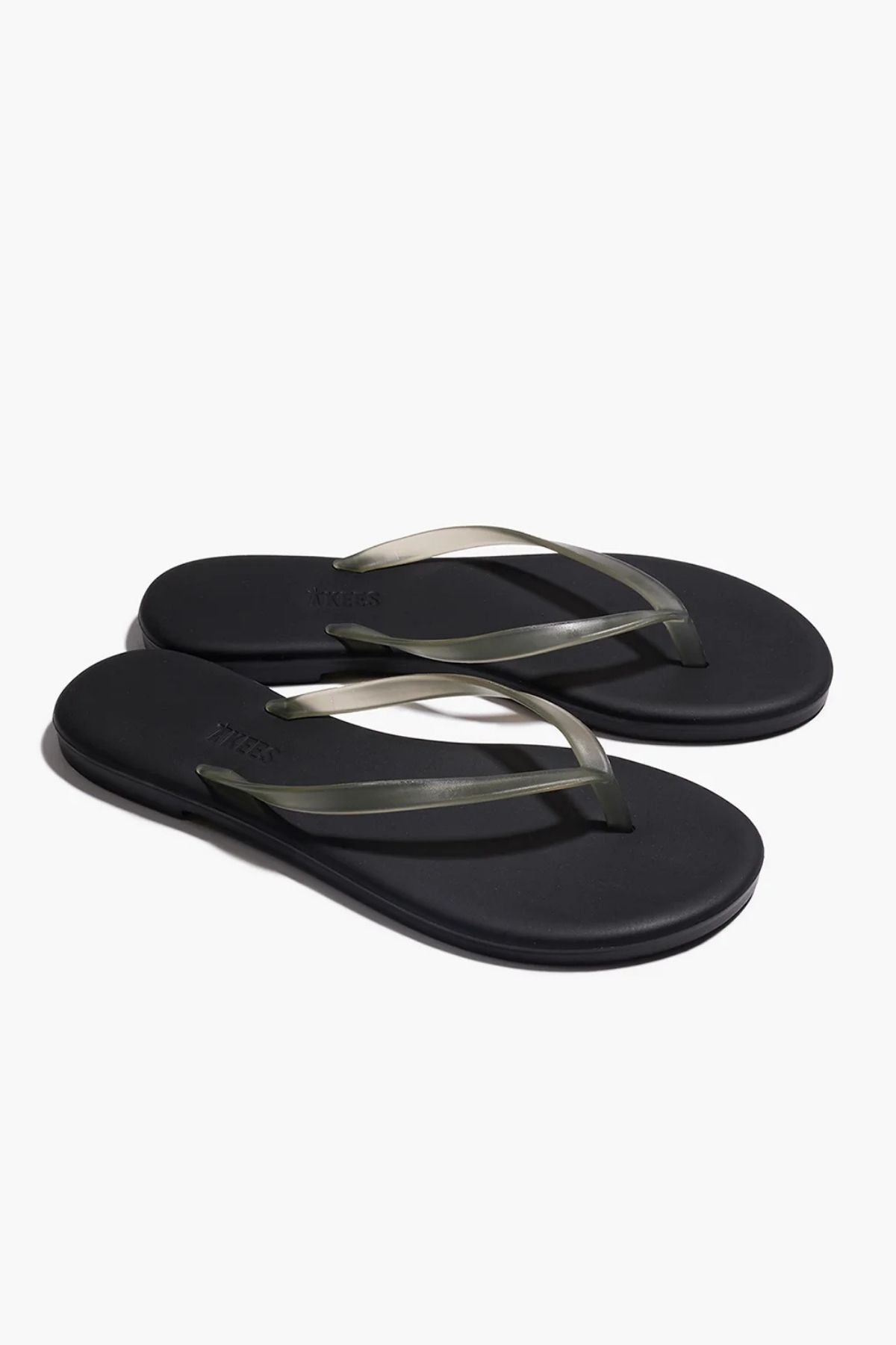 TKEES Aqua Jelly Thong - Onyx