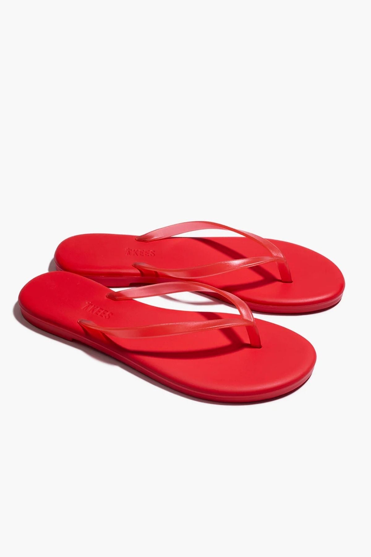 TKEES Aqua Jelly Thong - Sol Red