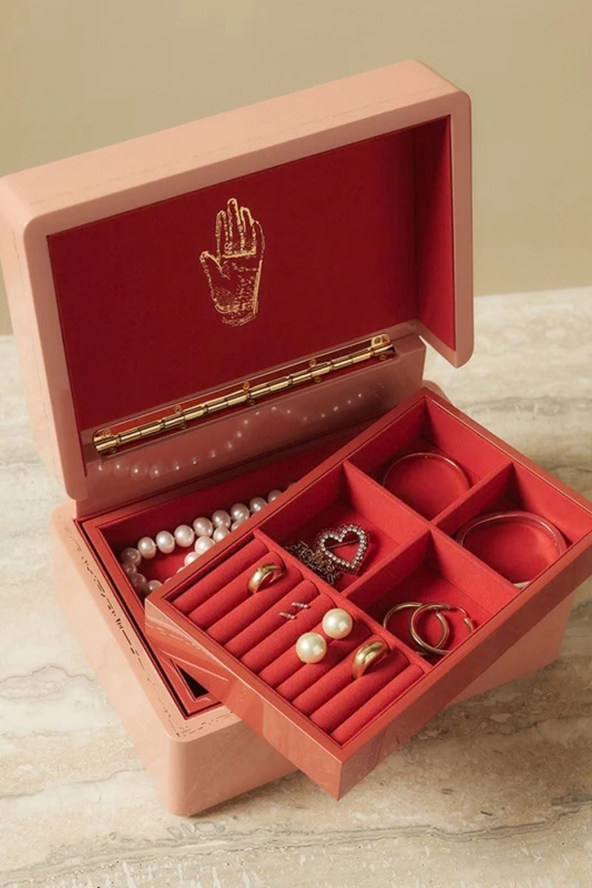 Trove Mini Trunk - Blush