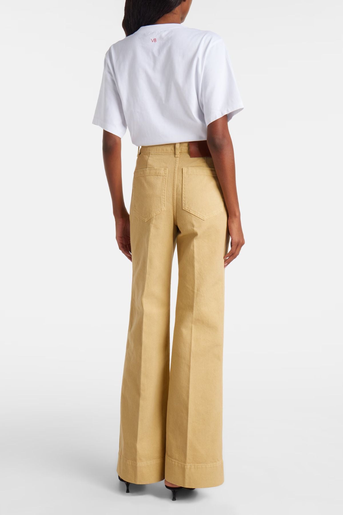 Victoria Beckham Alina Jean - Butter Garment Dye
