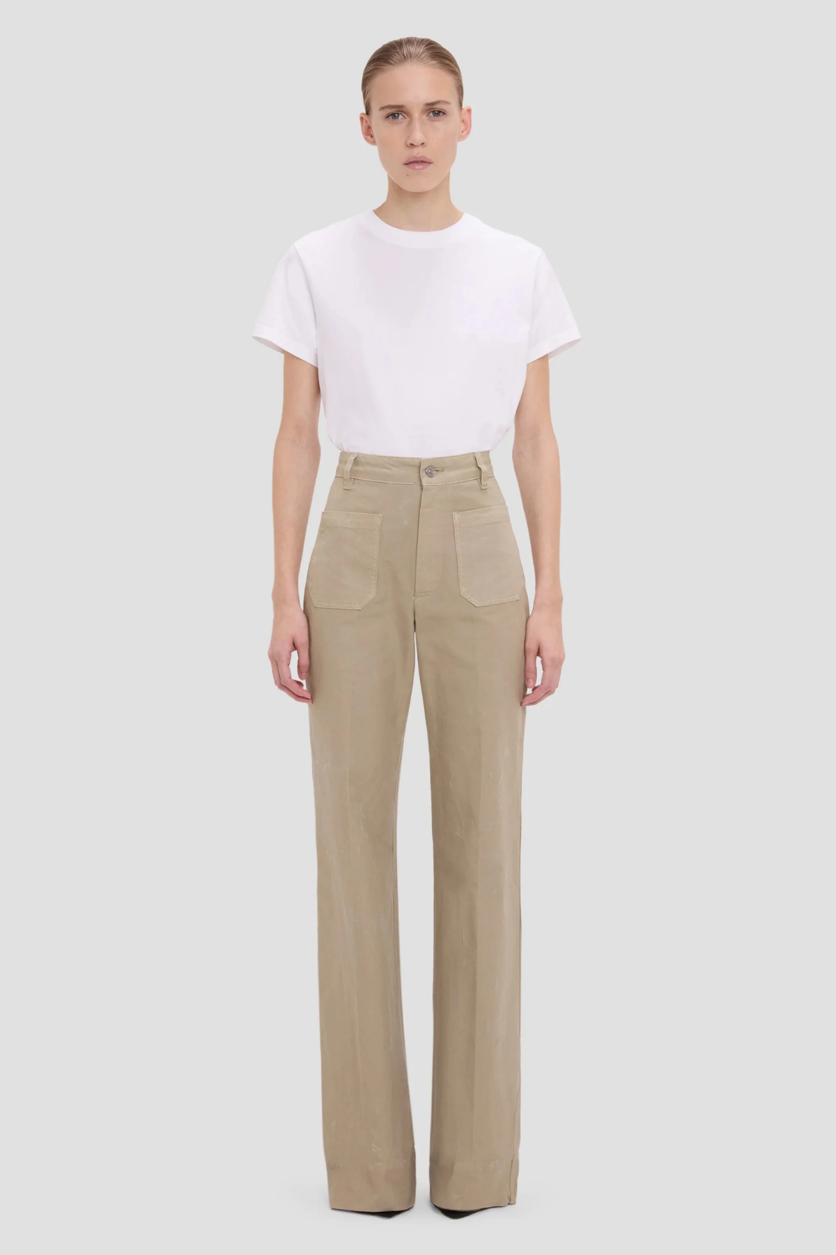 Victoria Beckham Alina Jean - Stone Grey