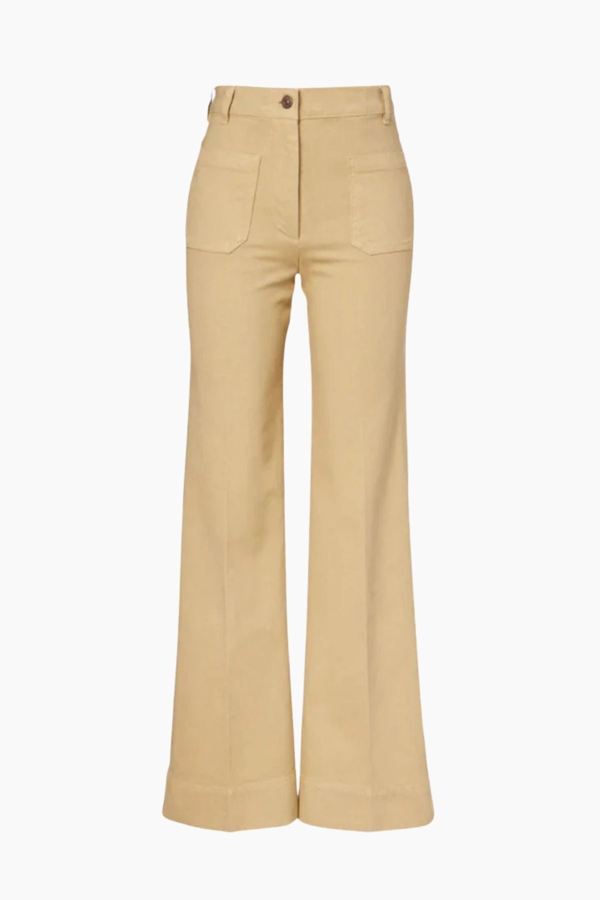 Victoria Beckham Alina Jean - Butter Garment Dye