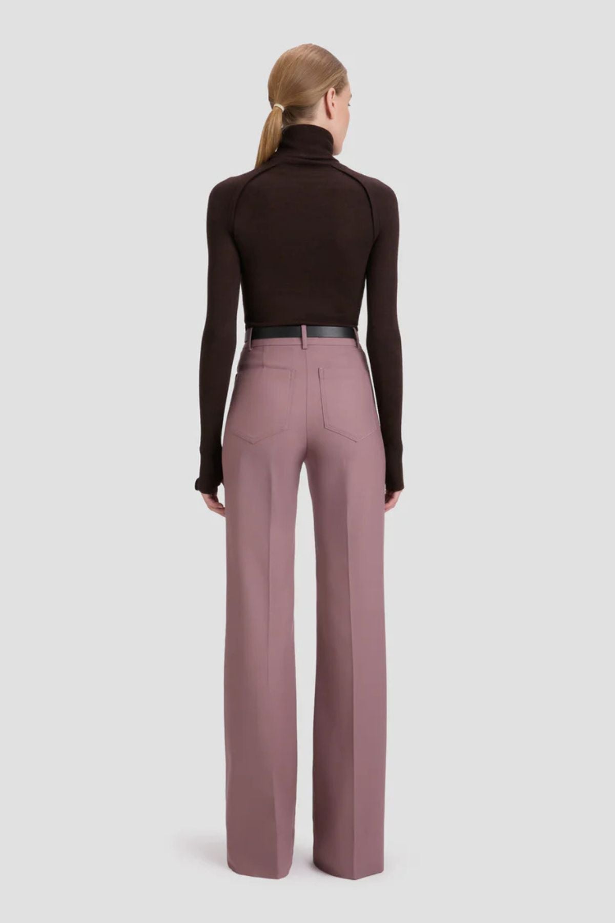 Victoria Beckham Alina Trouser - Mauve
