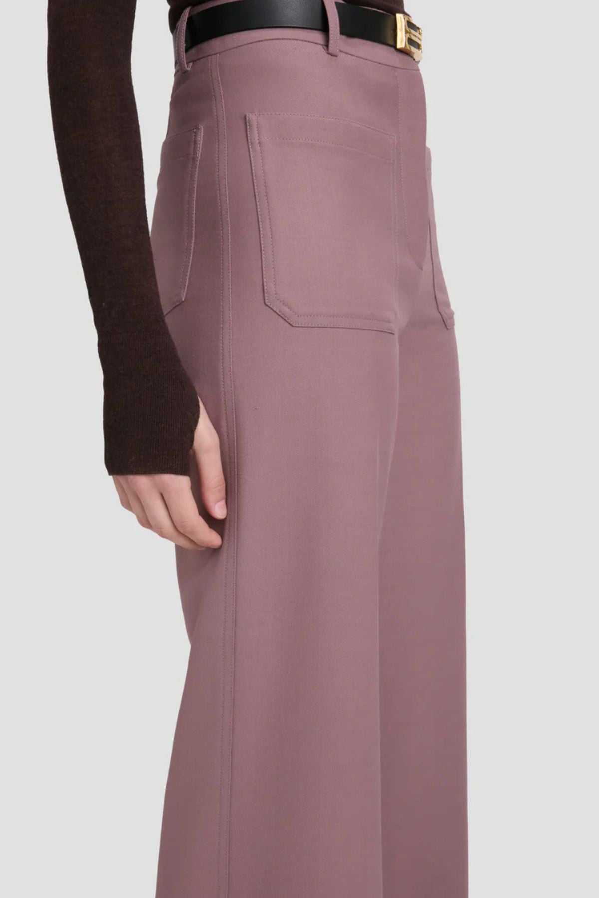 Victoria Beckham Alina Trouser - Mauve