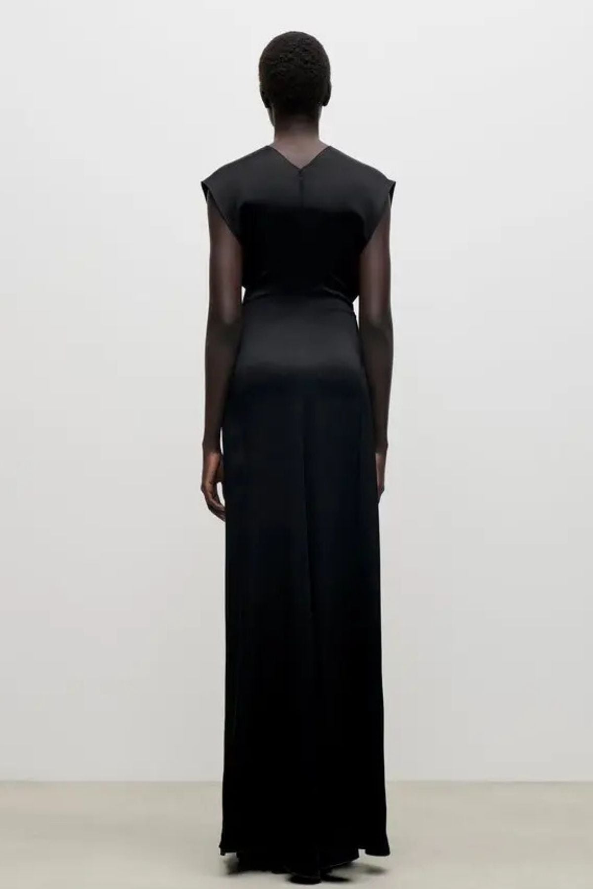 Victoria Beckham Aria Gown - Black