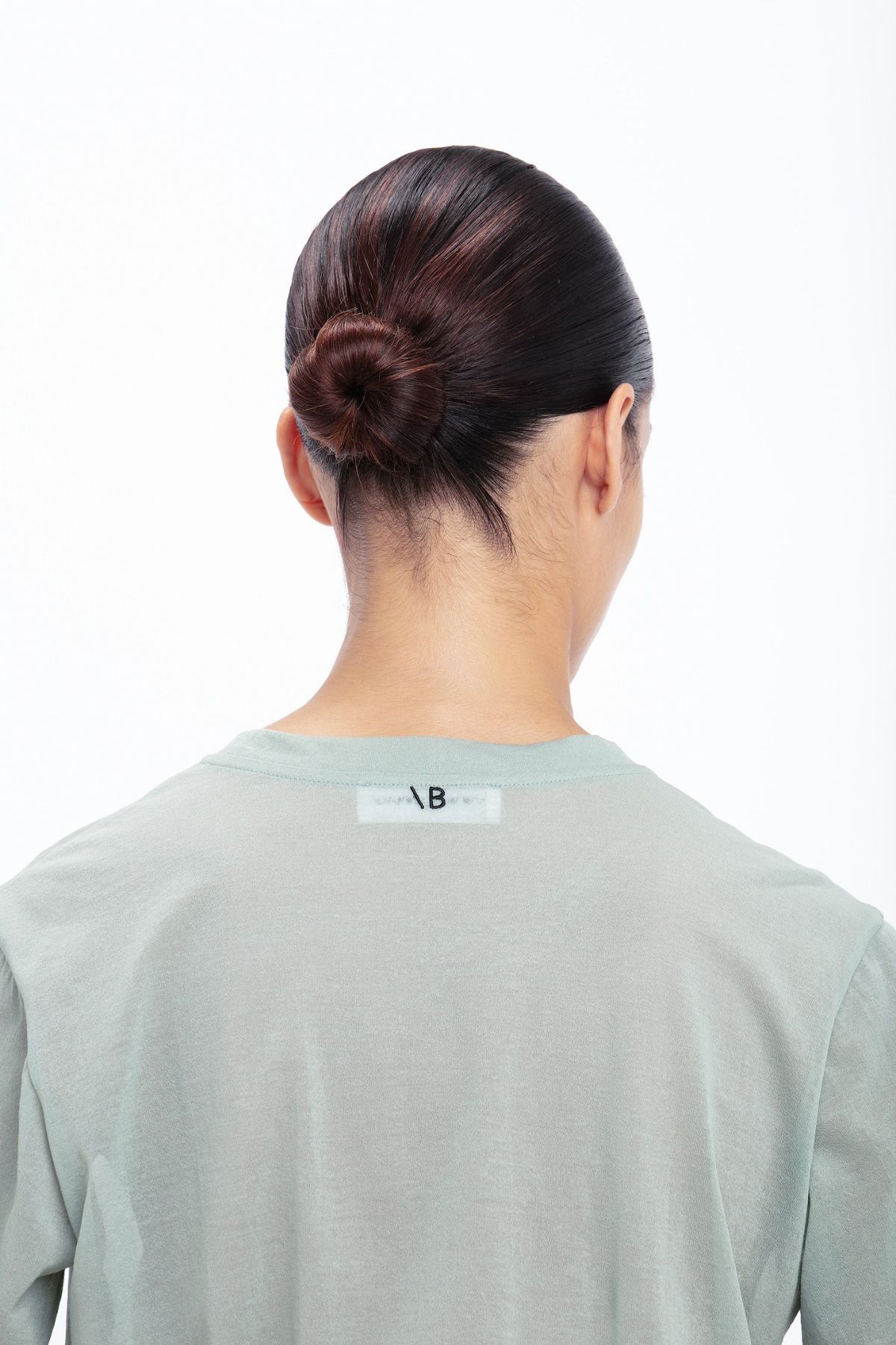 Victoria Beckham Classic Cotton Crepe T-Shirt - Wasabi
