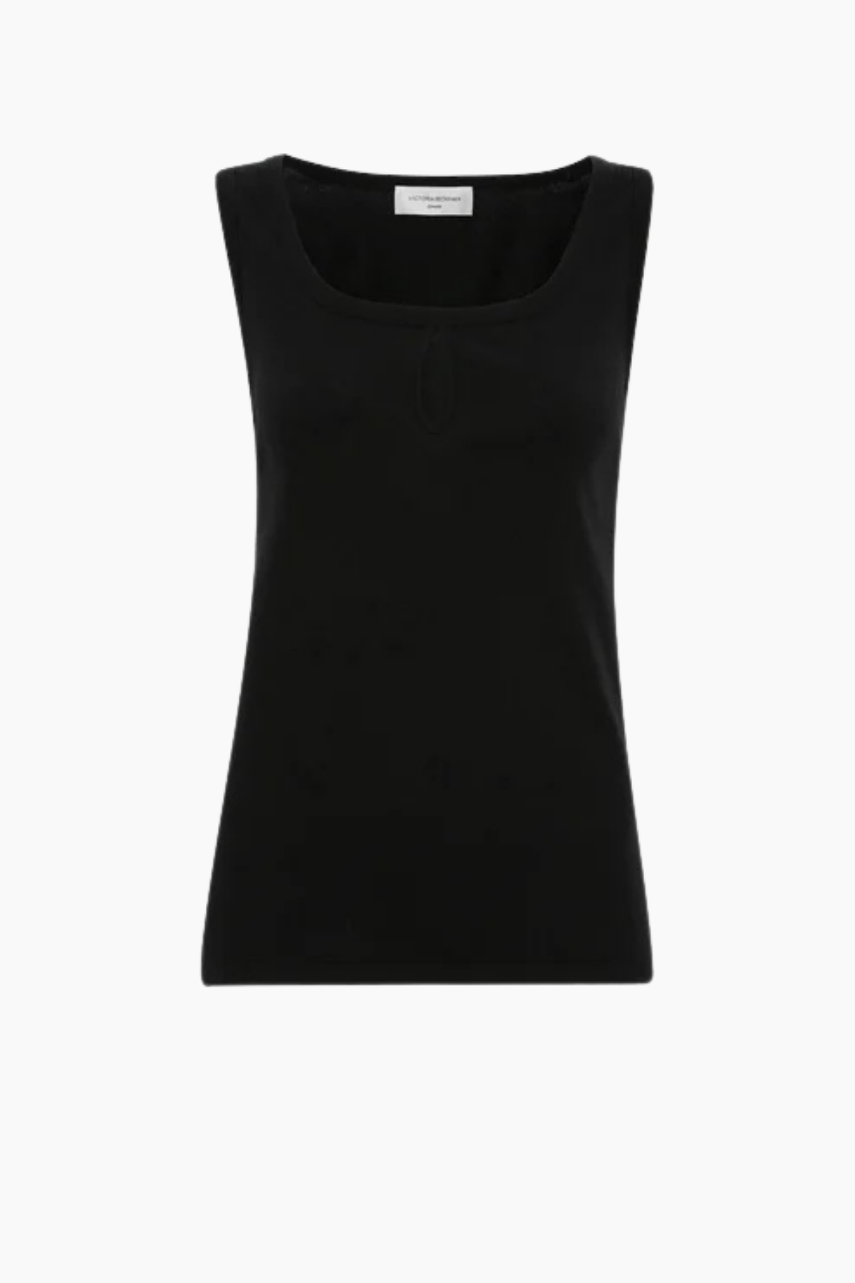 Victoria Beckham Split Tank Top - Black