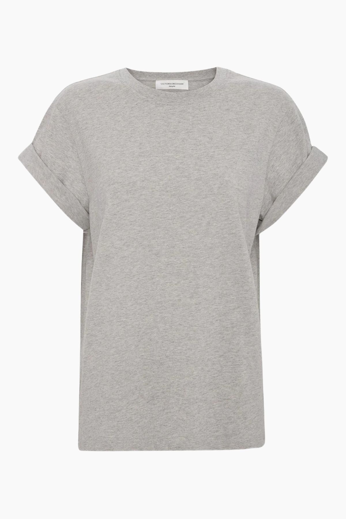 Victoria Beckham Tilly T-Shirt - Grey Marl