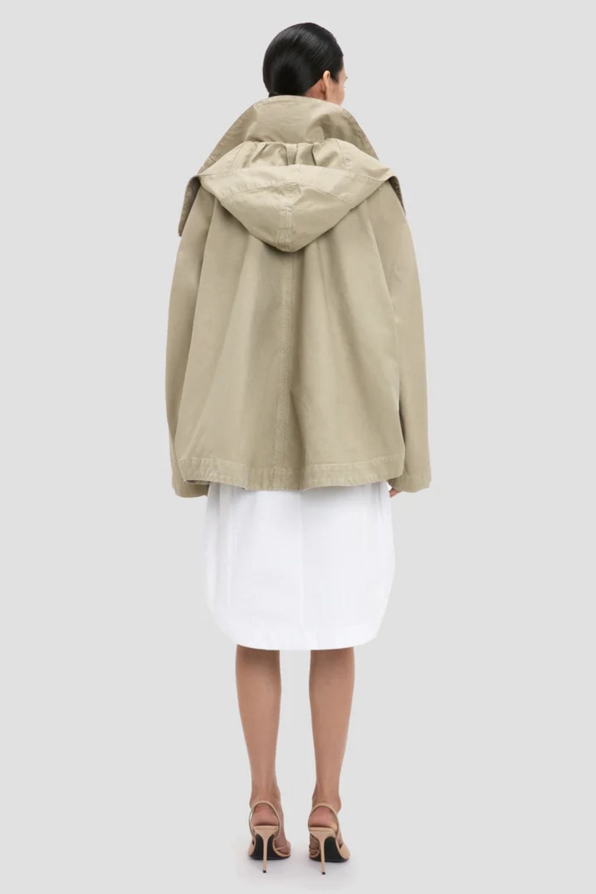 Victoria Beckham Utility Jacket - Stone Grey