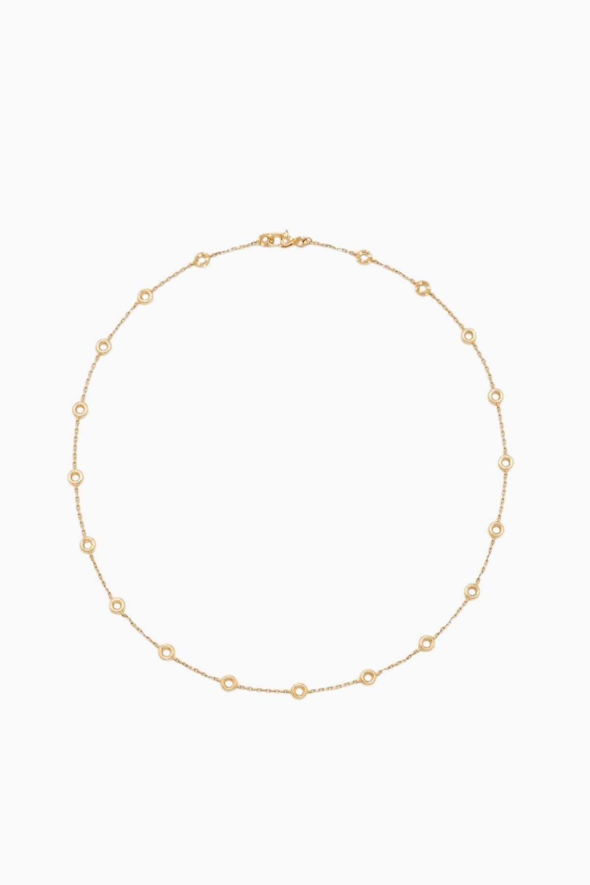 Yvonne Léon Collier Mini Donuts - Yellow Gold