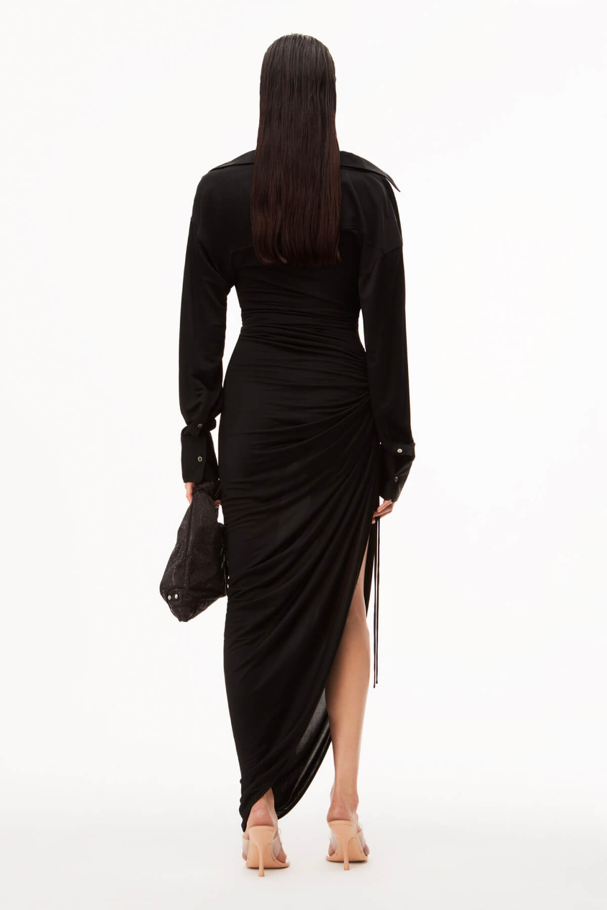 blue dress for baby girl Asymmetric Deconstructed Mini Dress | Alexander Wang main image 1