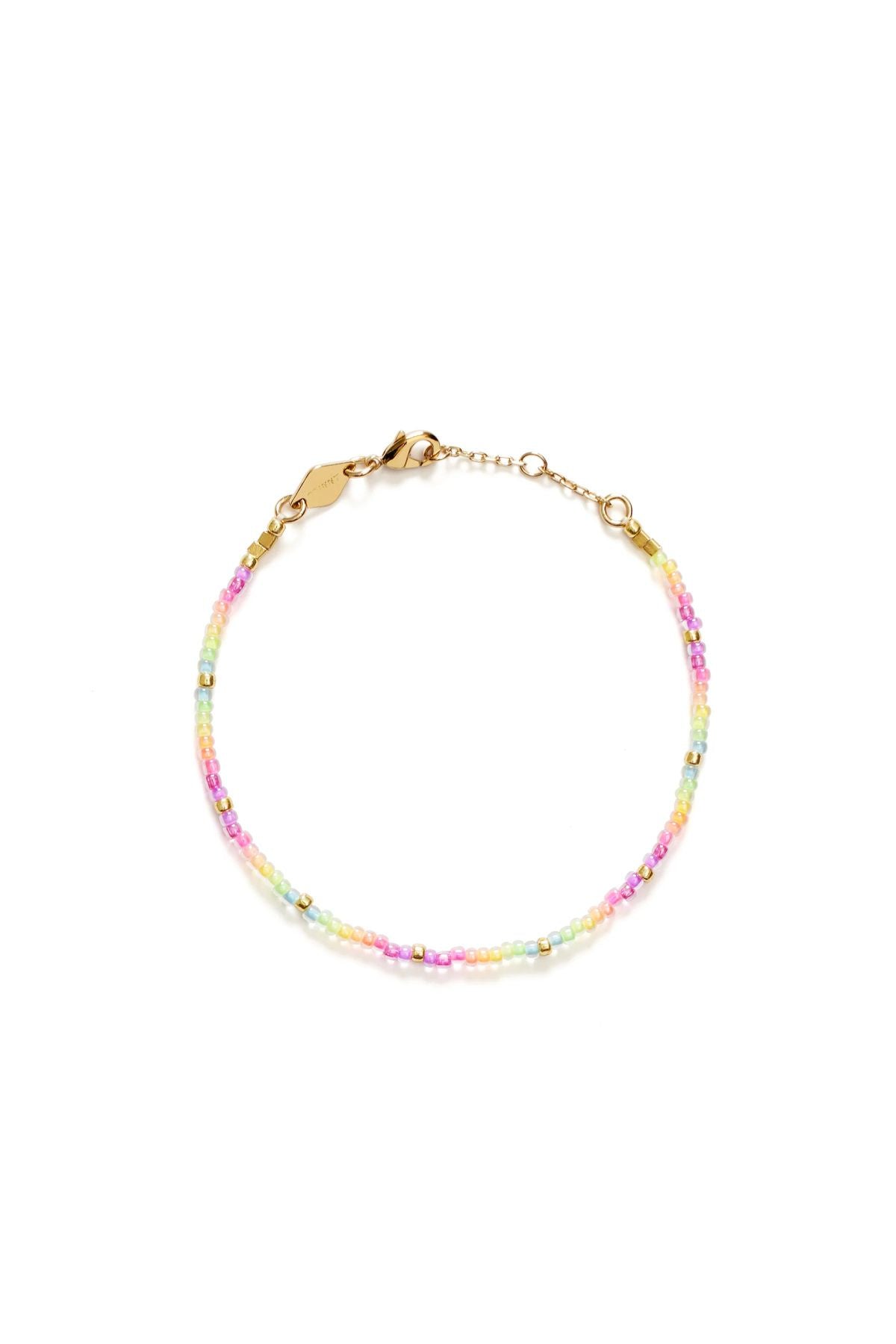 Anni Lu Neon Rainbow Bracelet - Gold