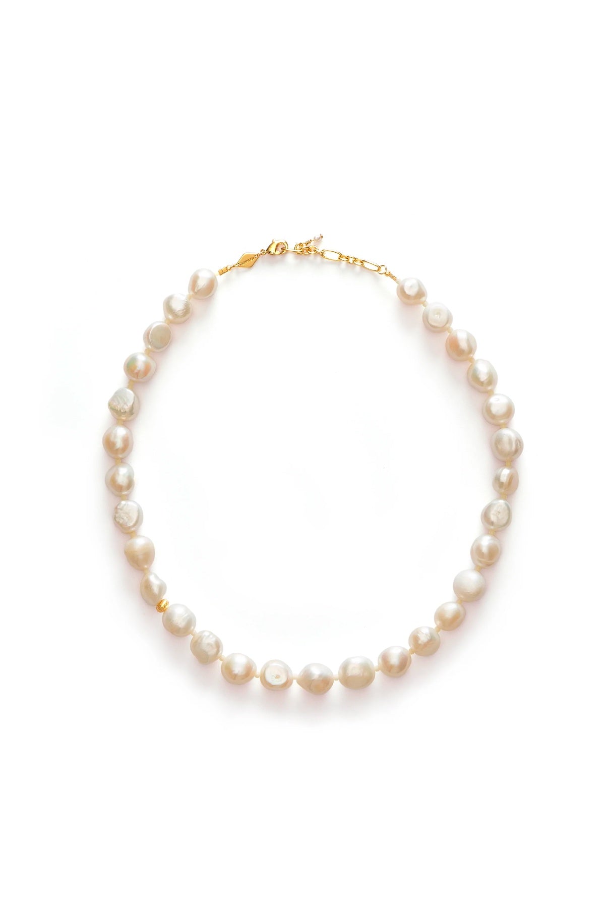 Anni Lu Stellar Pearly Necklace - Gold