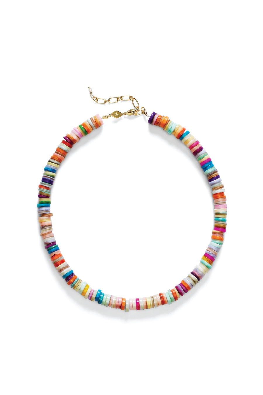 Anni Lu Holiday Dyed Shell Necklace - Multi
