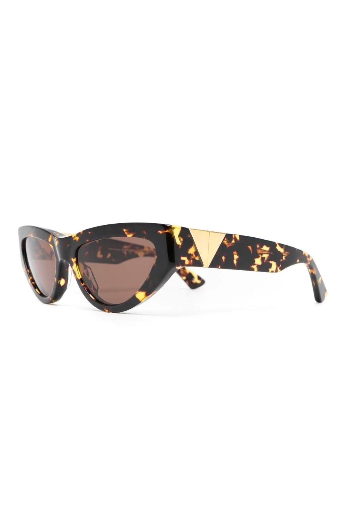 Bottega Veneta Cat-Eye Frame Sunglasses - Havana