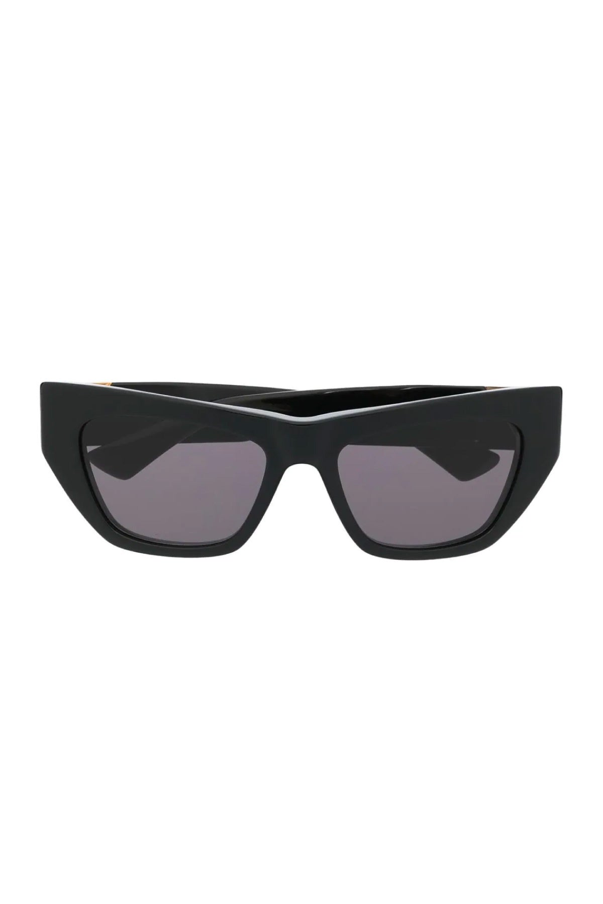 Bottega Venetia Black Oversized Cat-Eye Sunglasses - Classic Solid Black Bottega Veneta BV1319S 001 Sunglasses - US main image 3