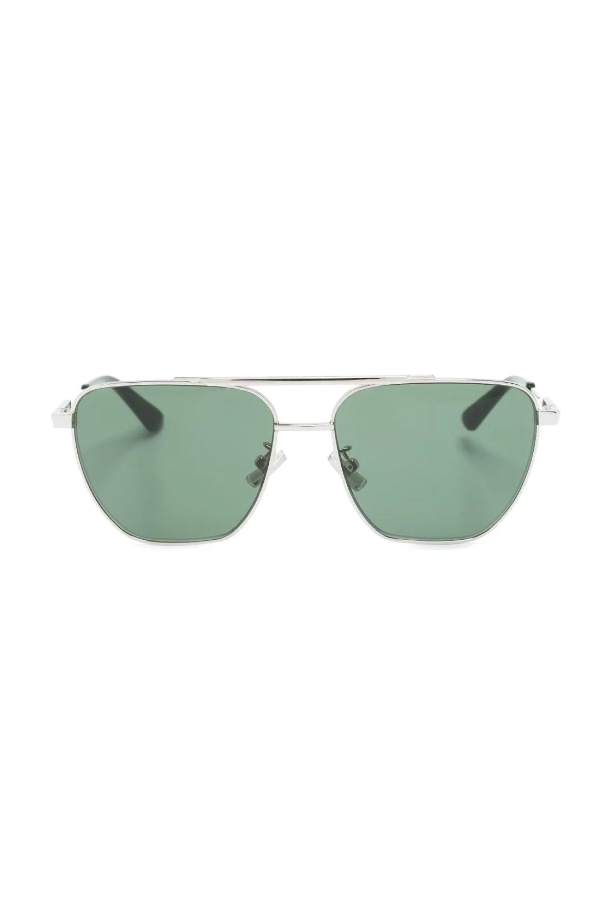 Bottega Veneta Aviator Sunglasses - Silver
