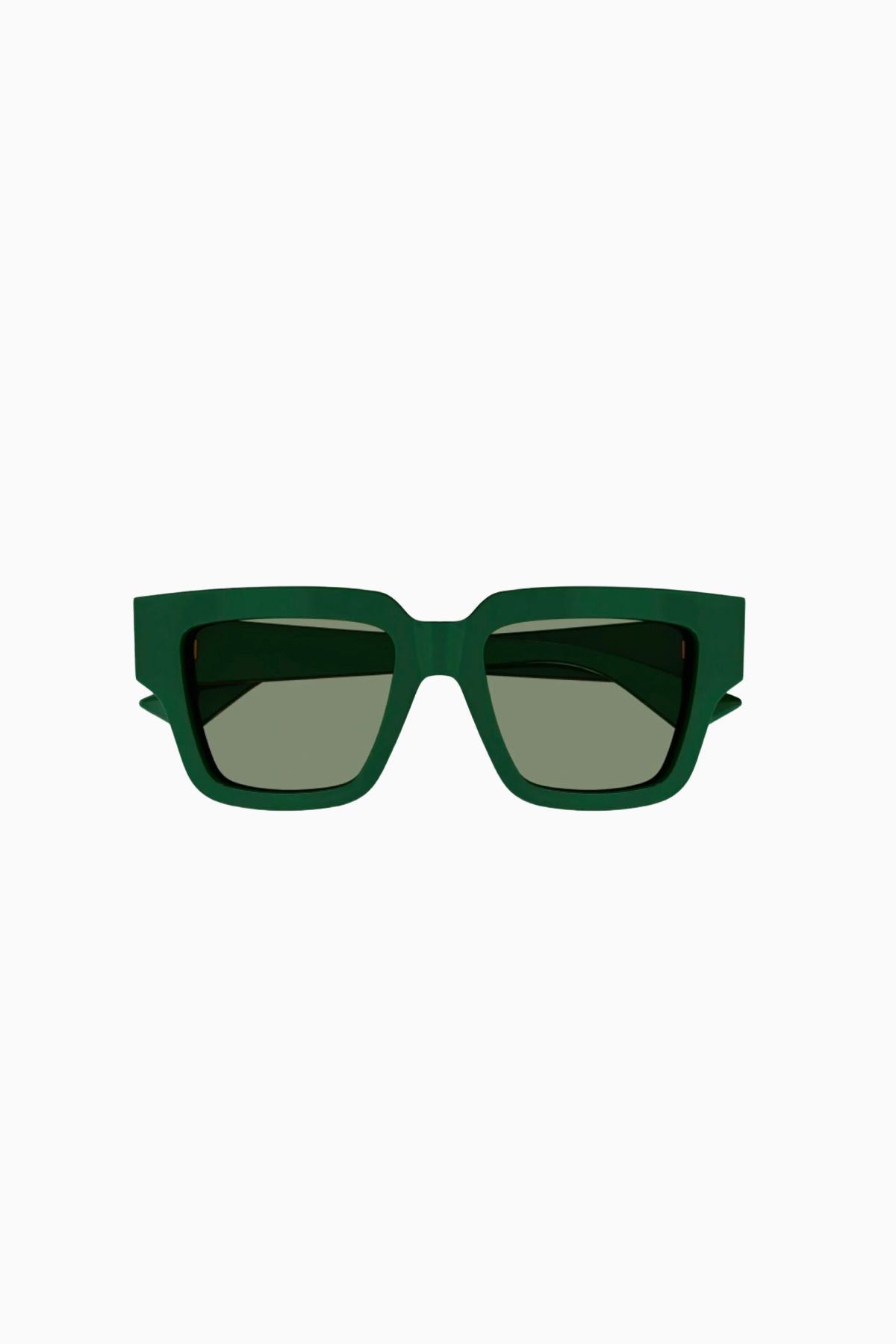 Bottega Veneta Square Oversized Sunglasses - Green