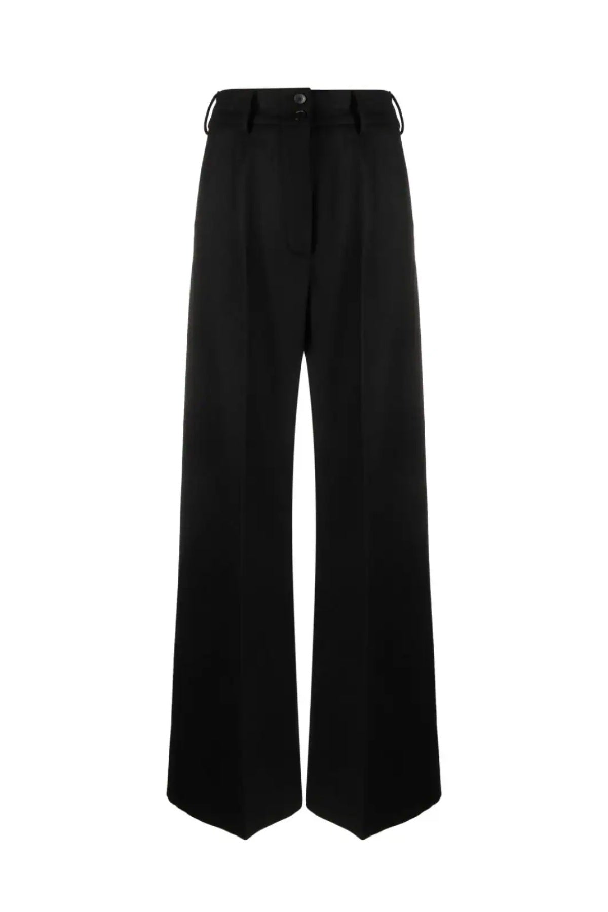 Etro Wool Palazzo Pants - Black