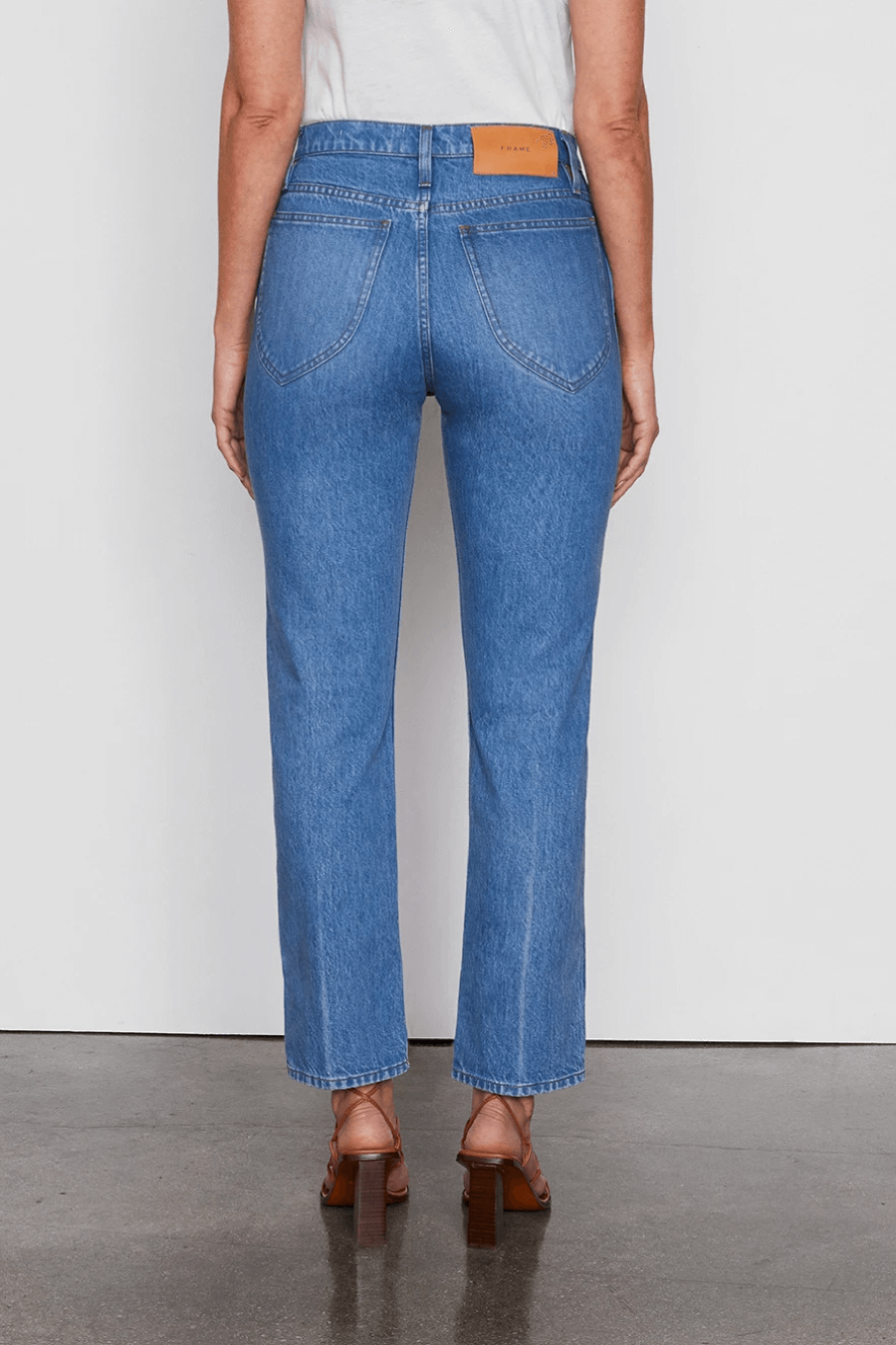 Frame Denim LIST727 Le Italien Straight - Pure Blue Back