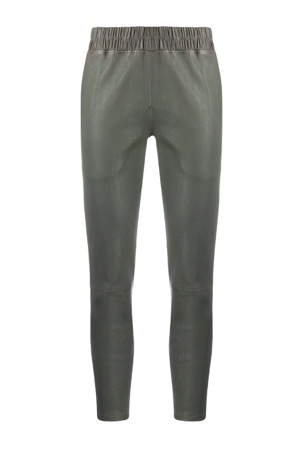 Ines Marechal Jardin Slouch Leather Pant - Rocher