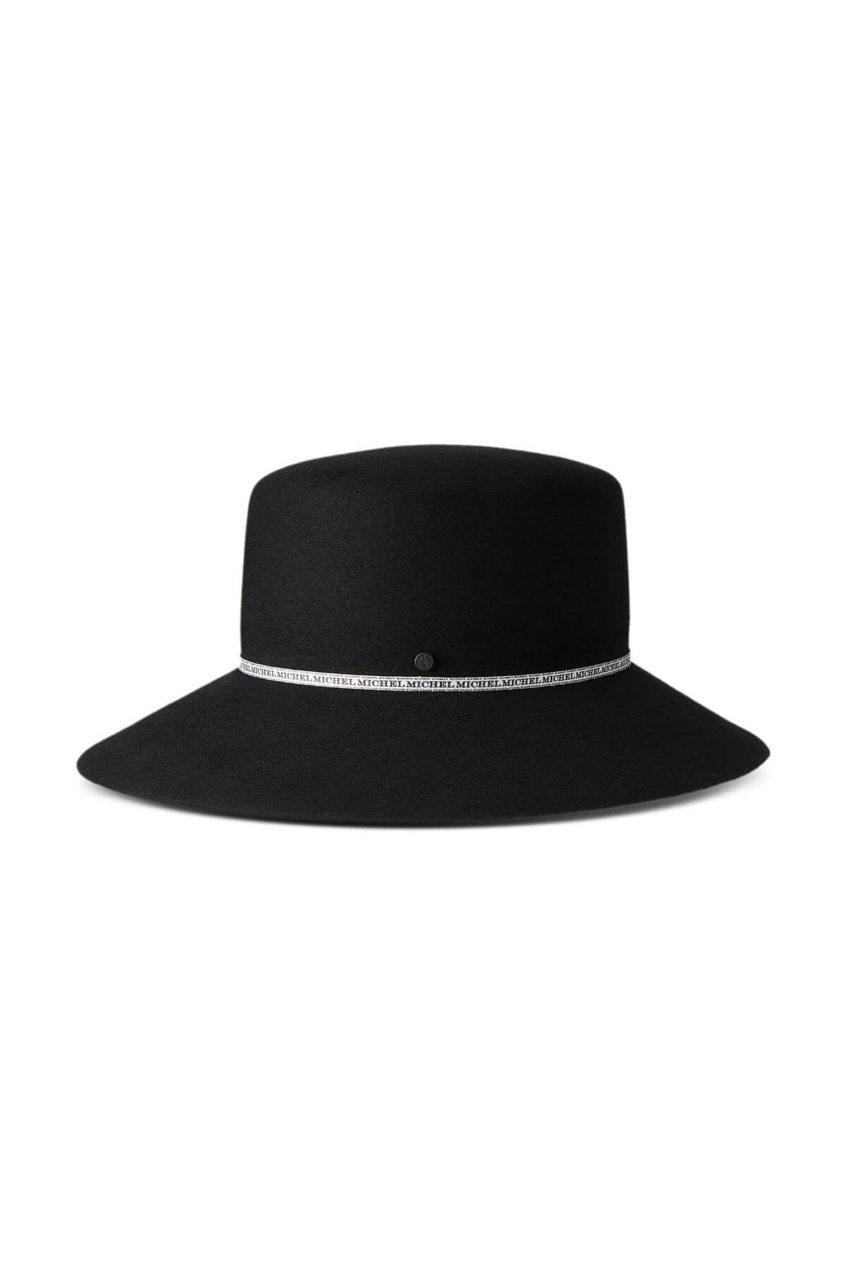 Maison Michel New Kendall On-The-Go Felt Hat - Black