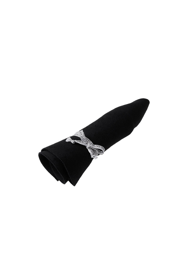 Maison Michel 1003088001 Andre On-The-Go Felt Hat - Black Rolled