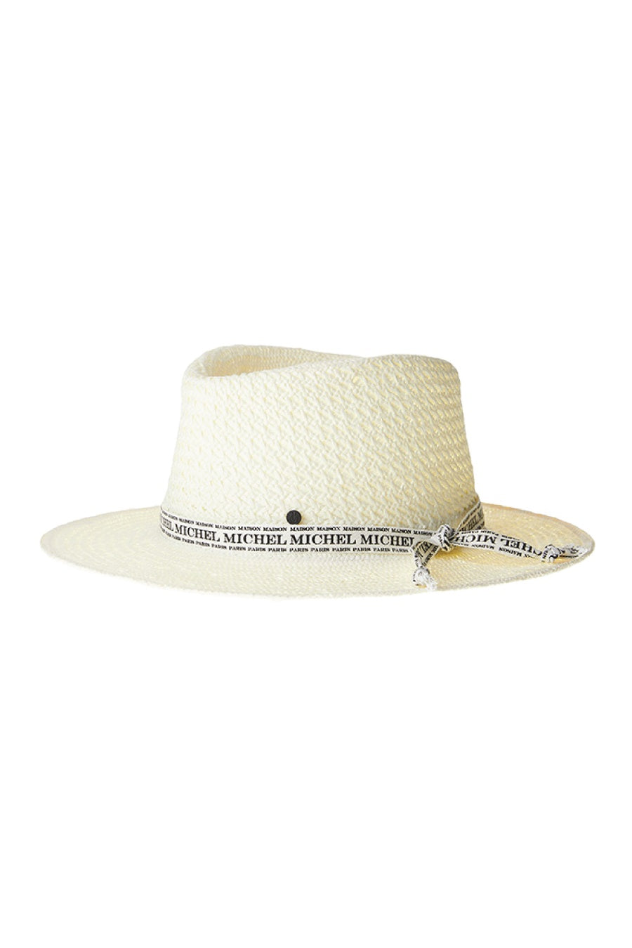 Maison Michel Andre On The Go Hat - White