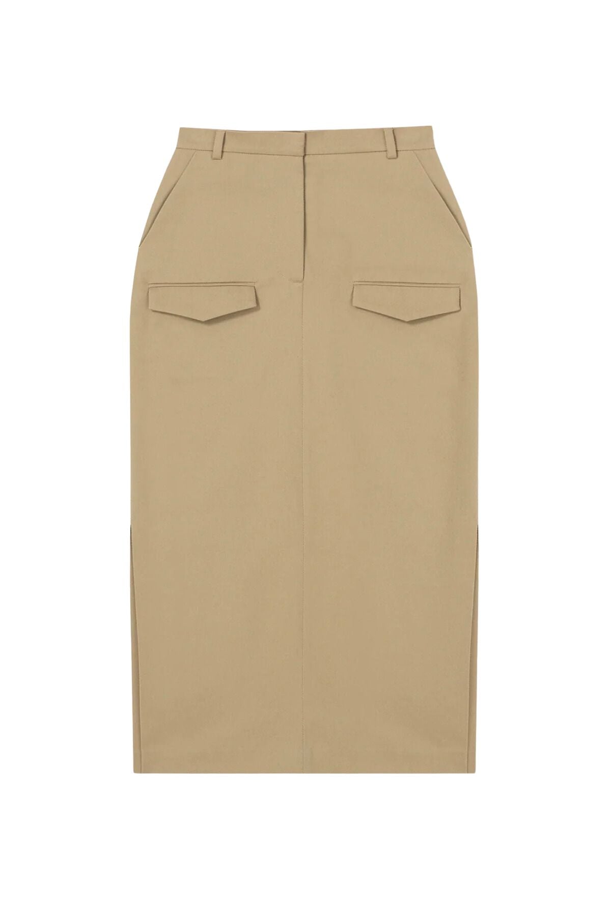 Nanushka Edena Midi Cargo Skirt - Pebble