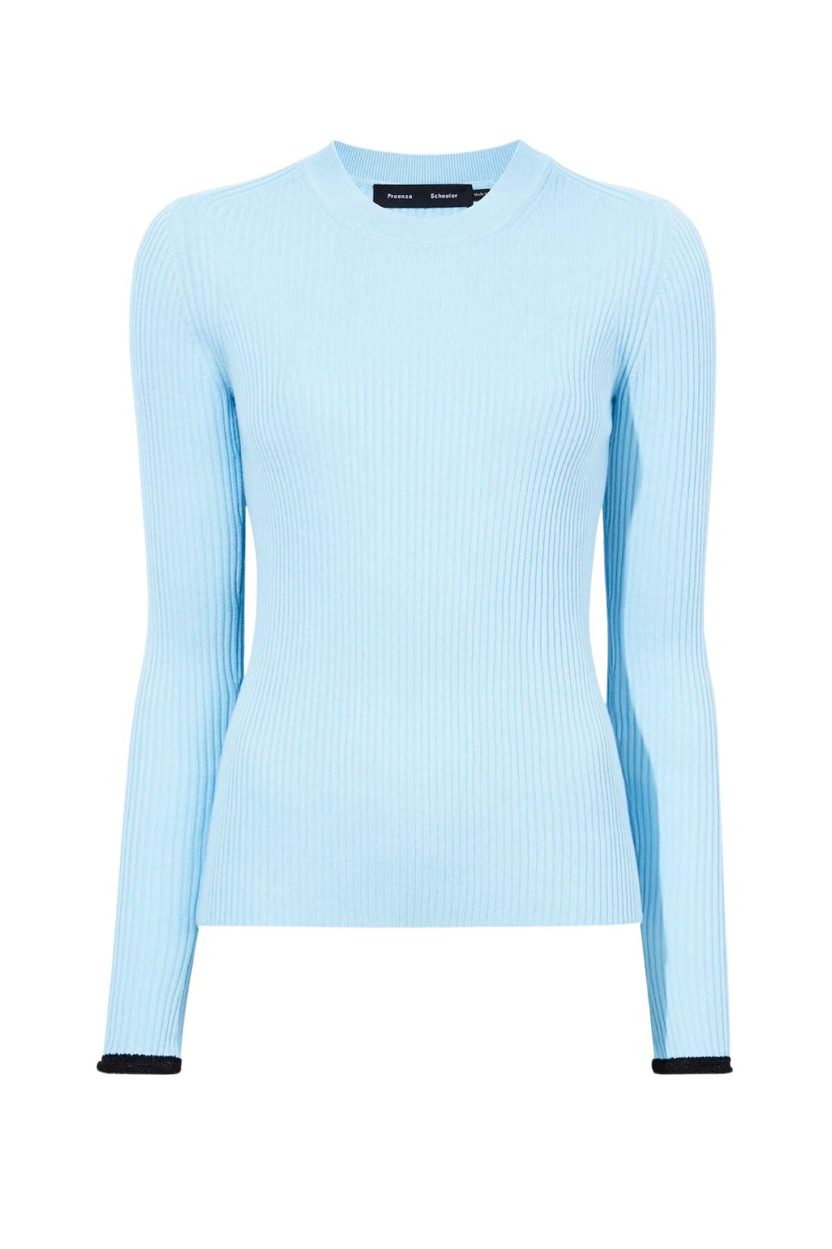 Proenza Schouler Silk Cashmere Sweater - Light Blue