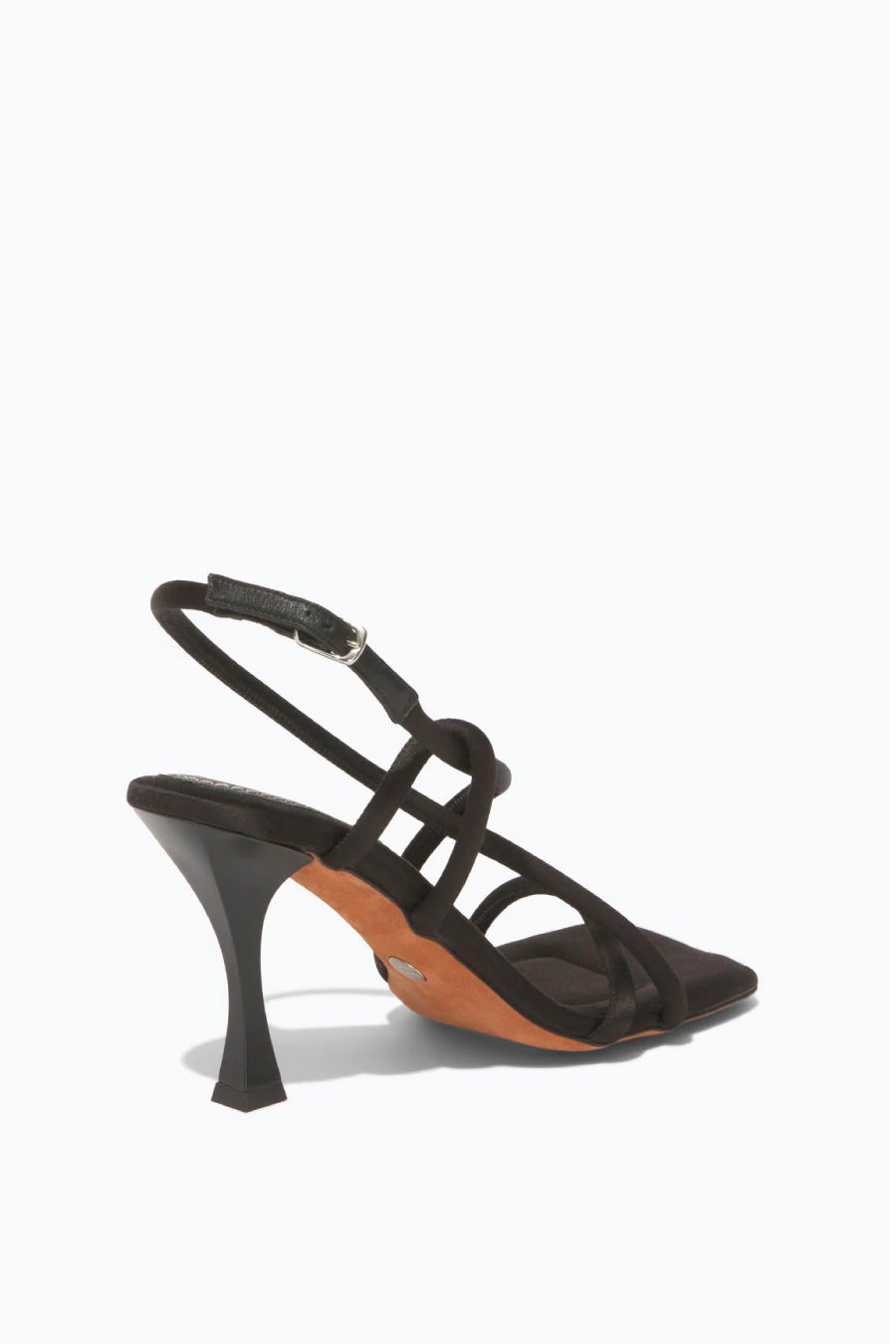 Proenza Schouler Square Strappy Sandal - Black
