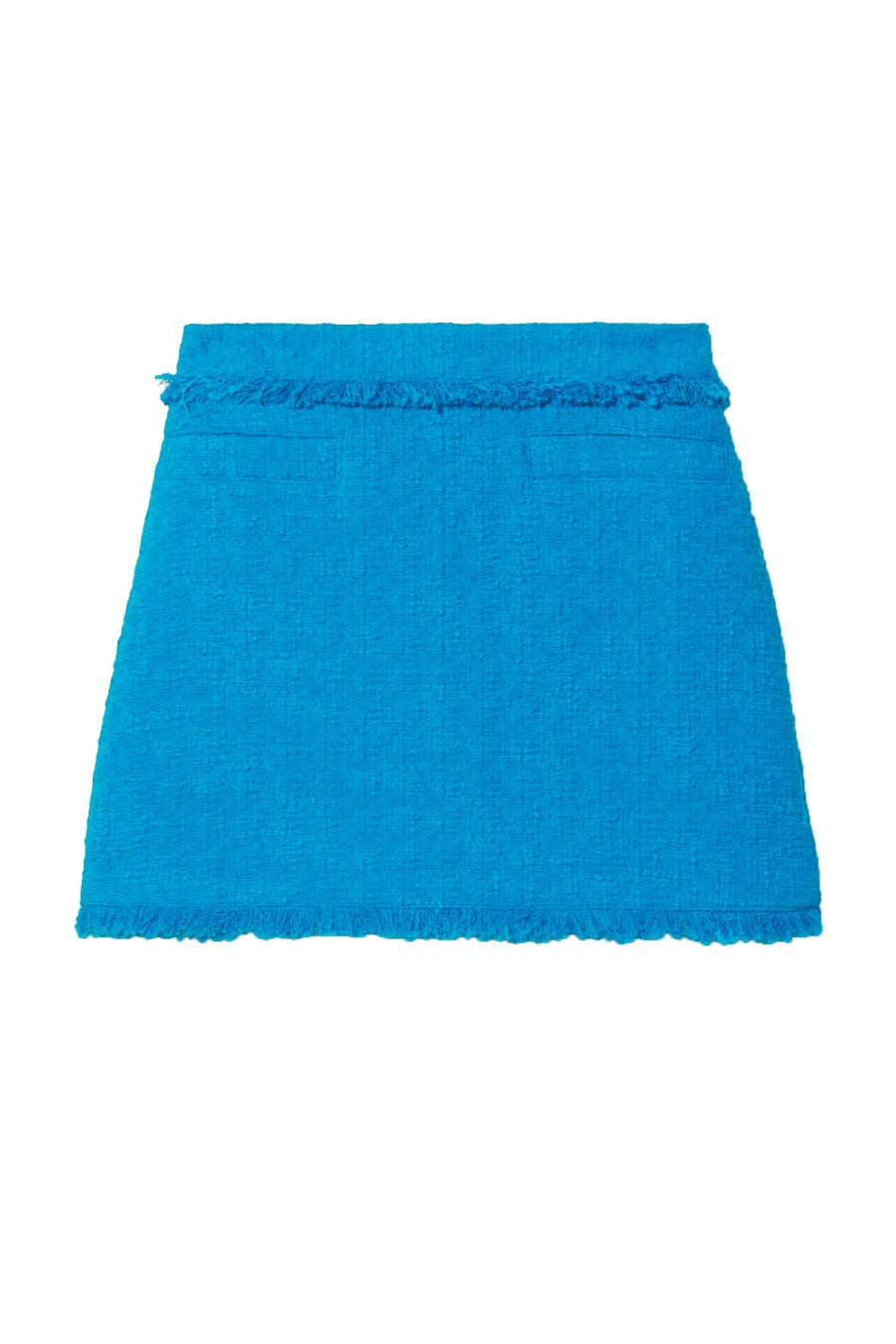 Proenza Schouler White Label Tweed Mini Skirt - Dark Turquoise