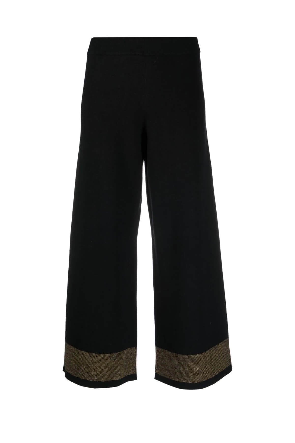 Proenza Schouler White Label Cashmere Blend Sweatpants - Black/ Dark Sand