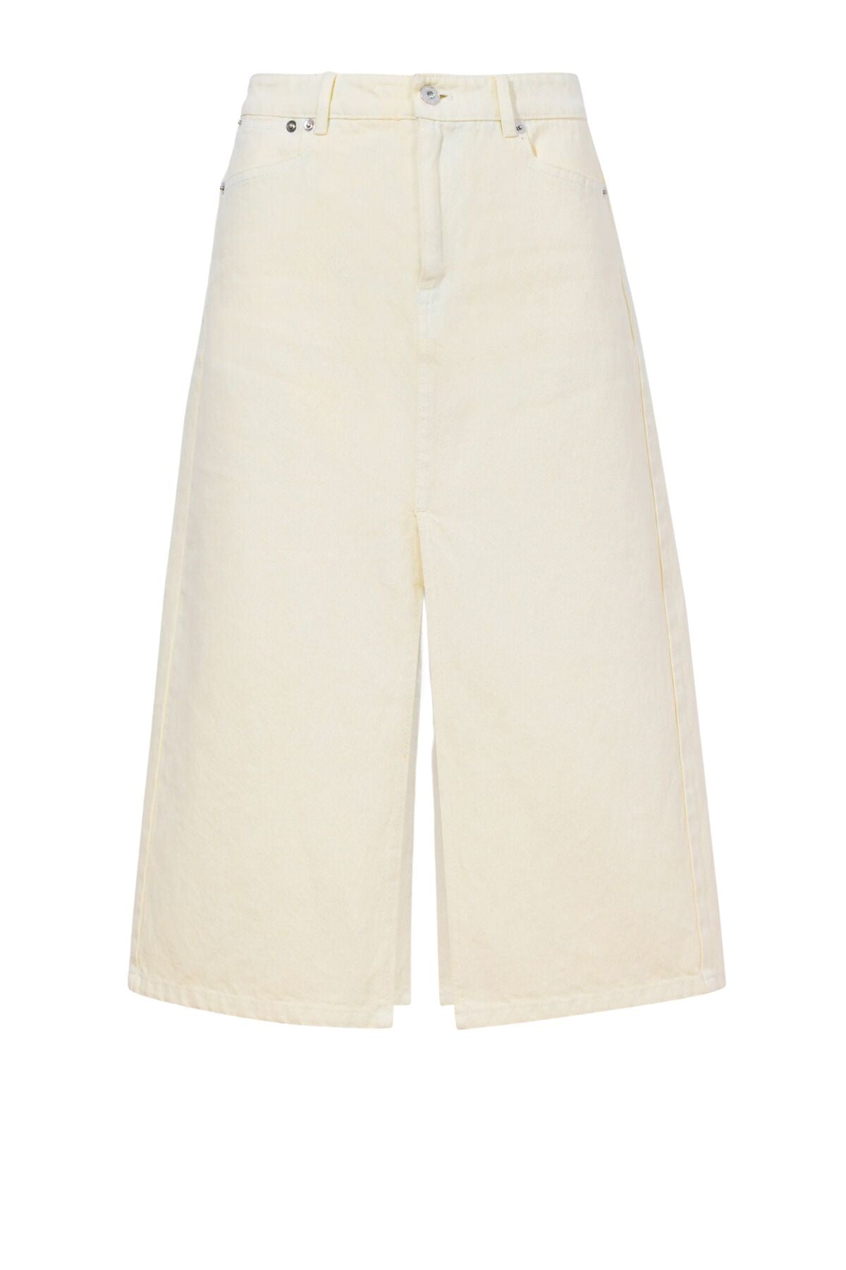 Proenza Schouler White Label Sloan Skirt - Parchment