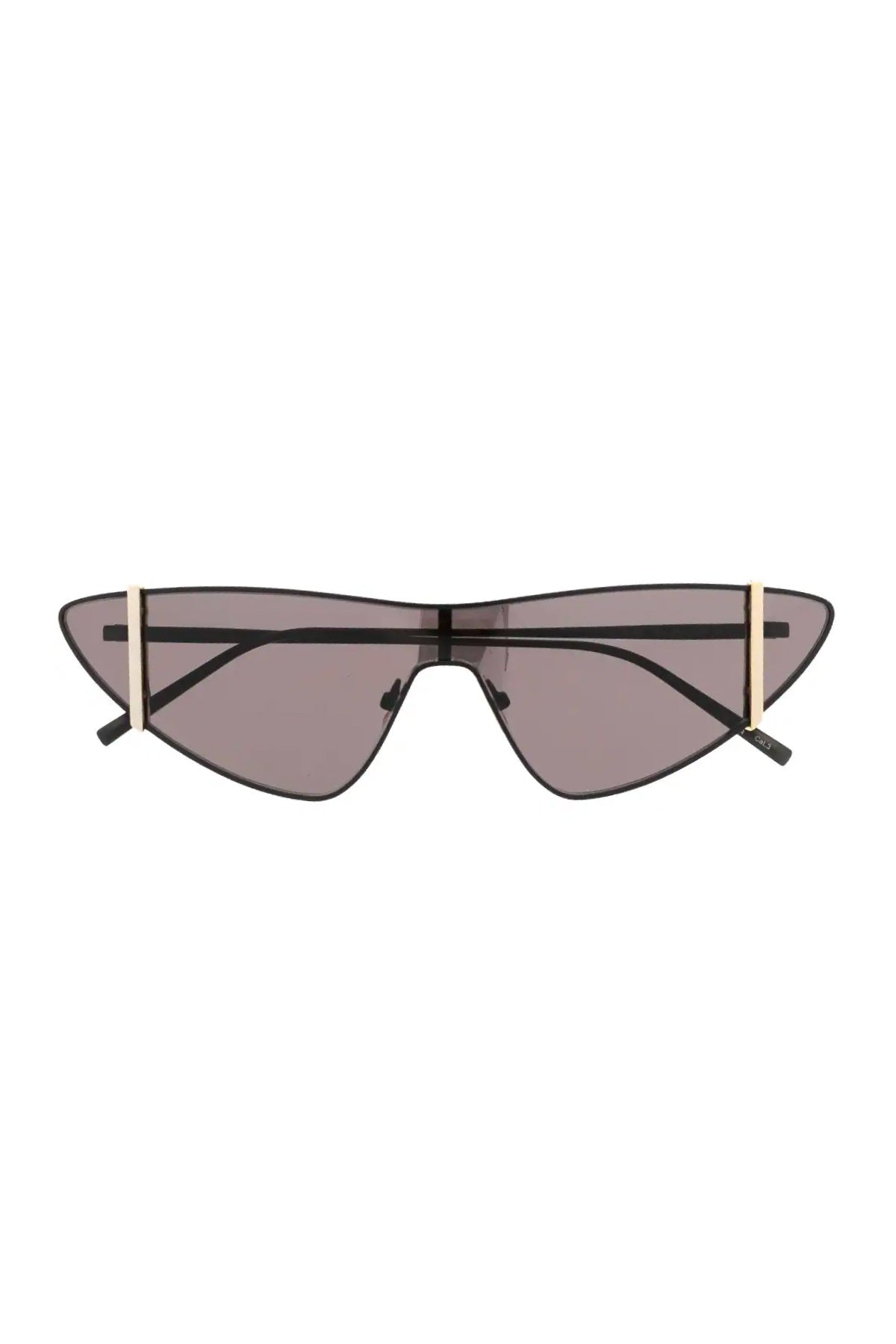Saint Laurent Triangle Frame Sunglasses - Black