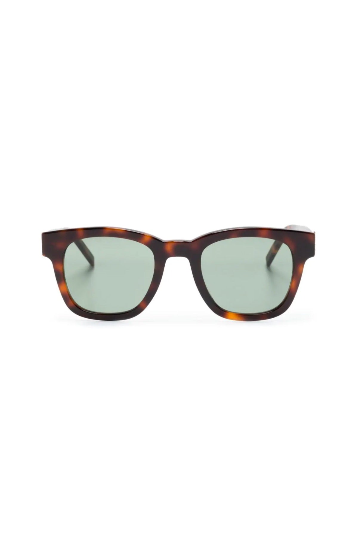 Saint Laurent Square Framed Sunglasses - Havana