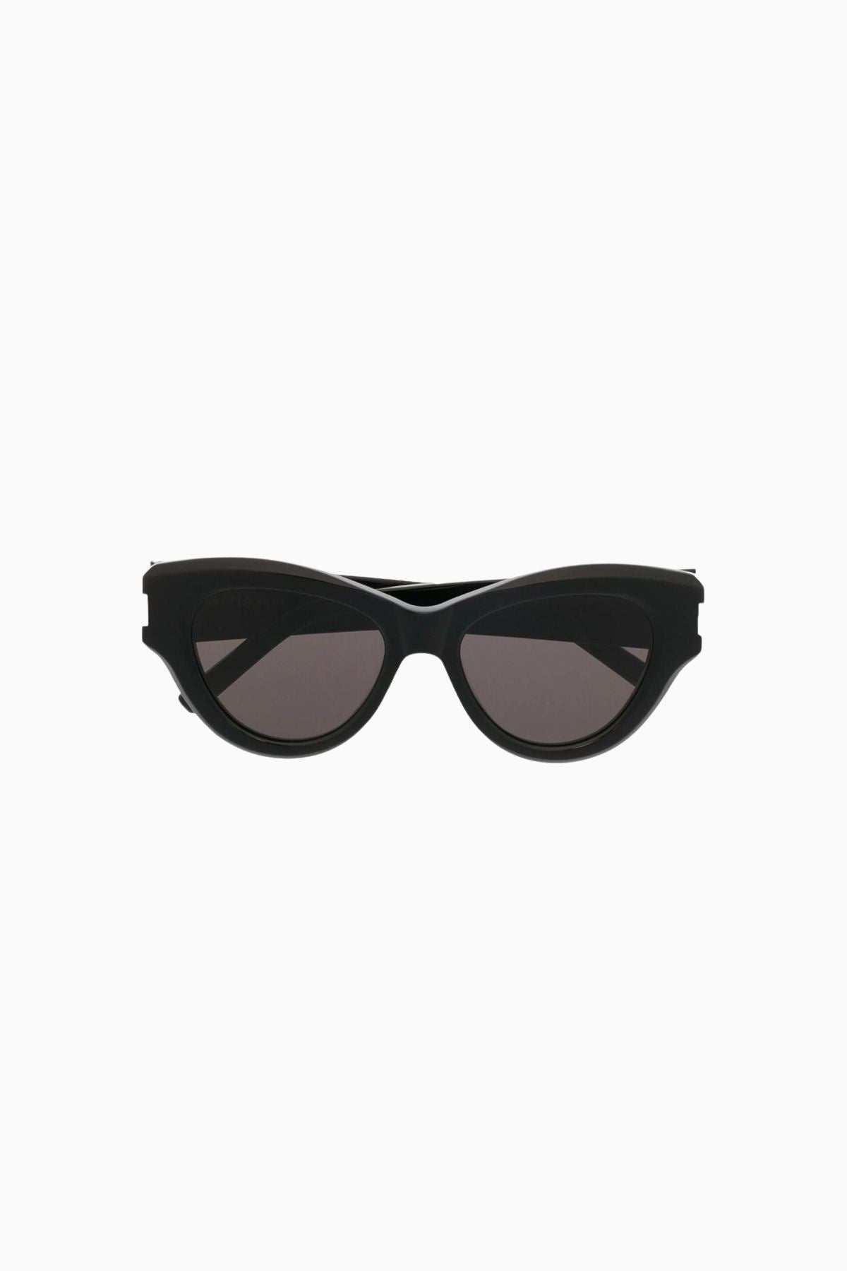 Saint Laurent Thick Cat Eye Sunglasses - Black