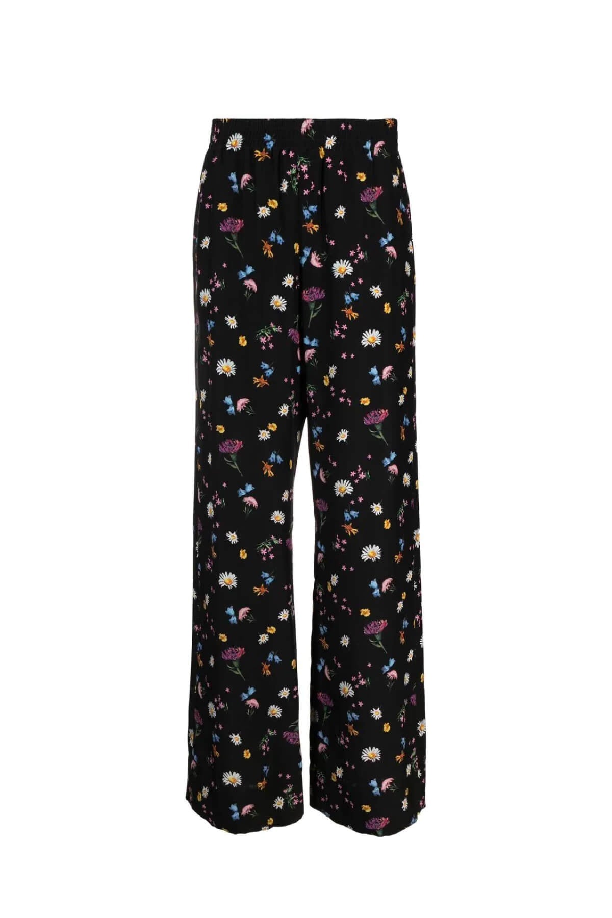 Stella McCartney Ditsy Floral Print Silk Trousers - Multi