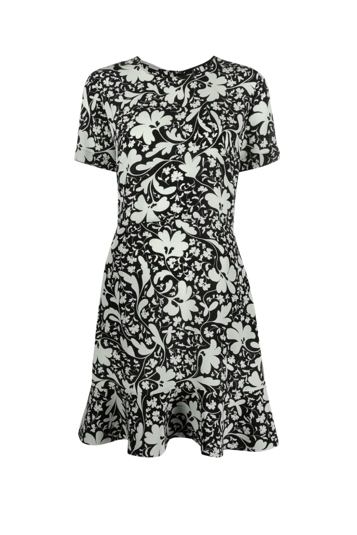 Stella McCartney Wallflower Silk Mini Dress - Multi Black