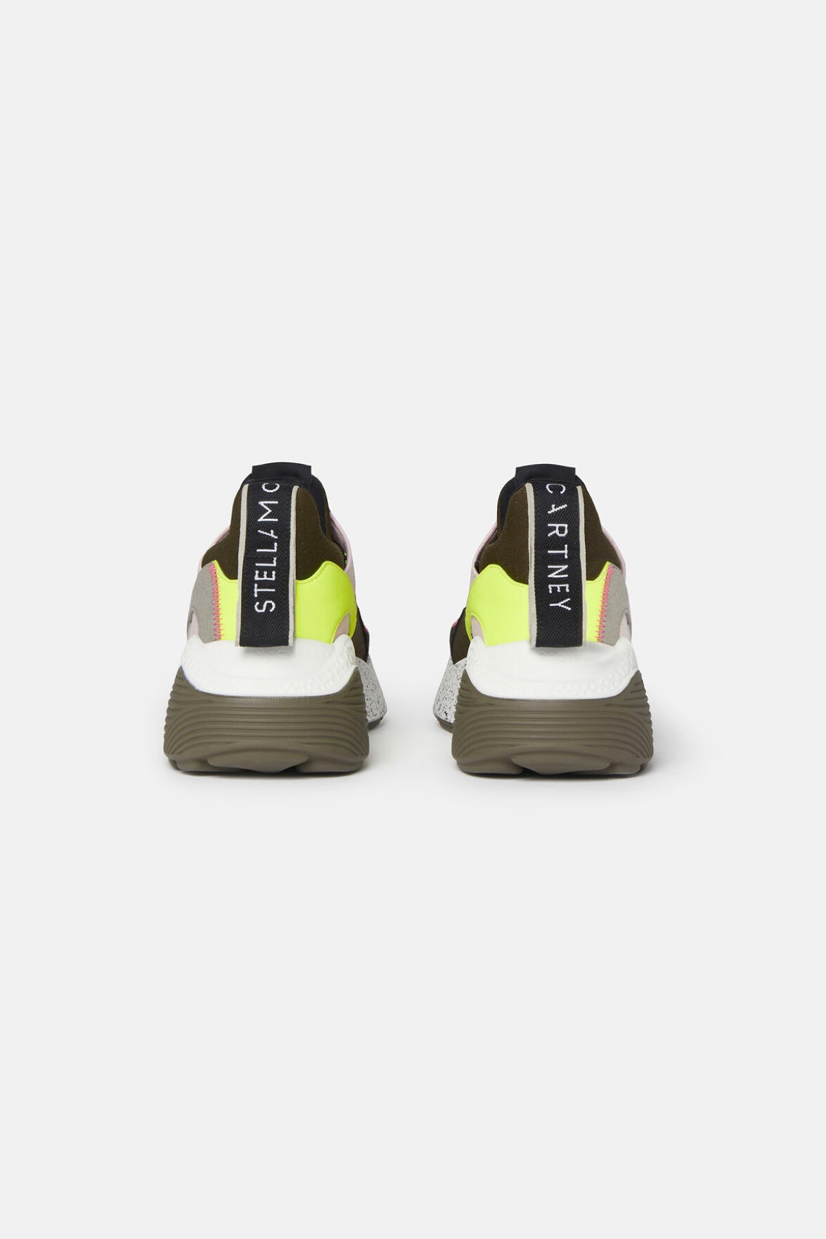 Stella McCartney Eclypse Alter Suede Sneaker - Multi Neon Yellow
