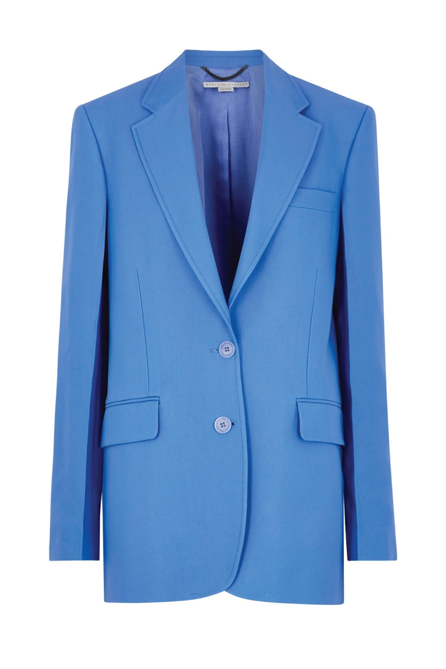 Stella McCartney Twill Tailoring Blazer - Cornflower Blue