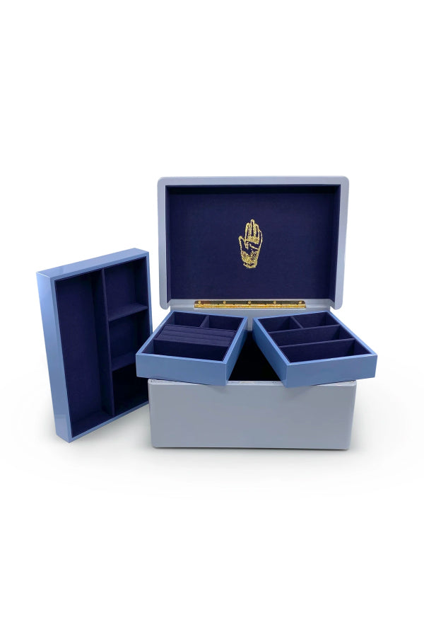 Trove Trunk - Evening Blue Interior