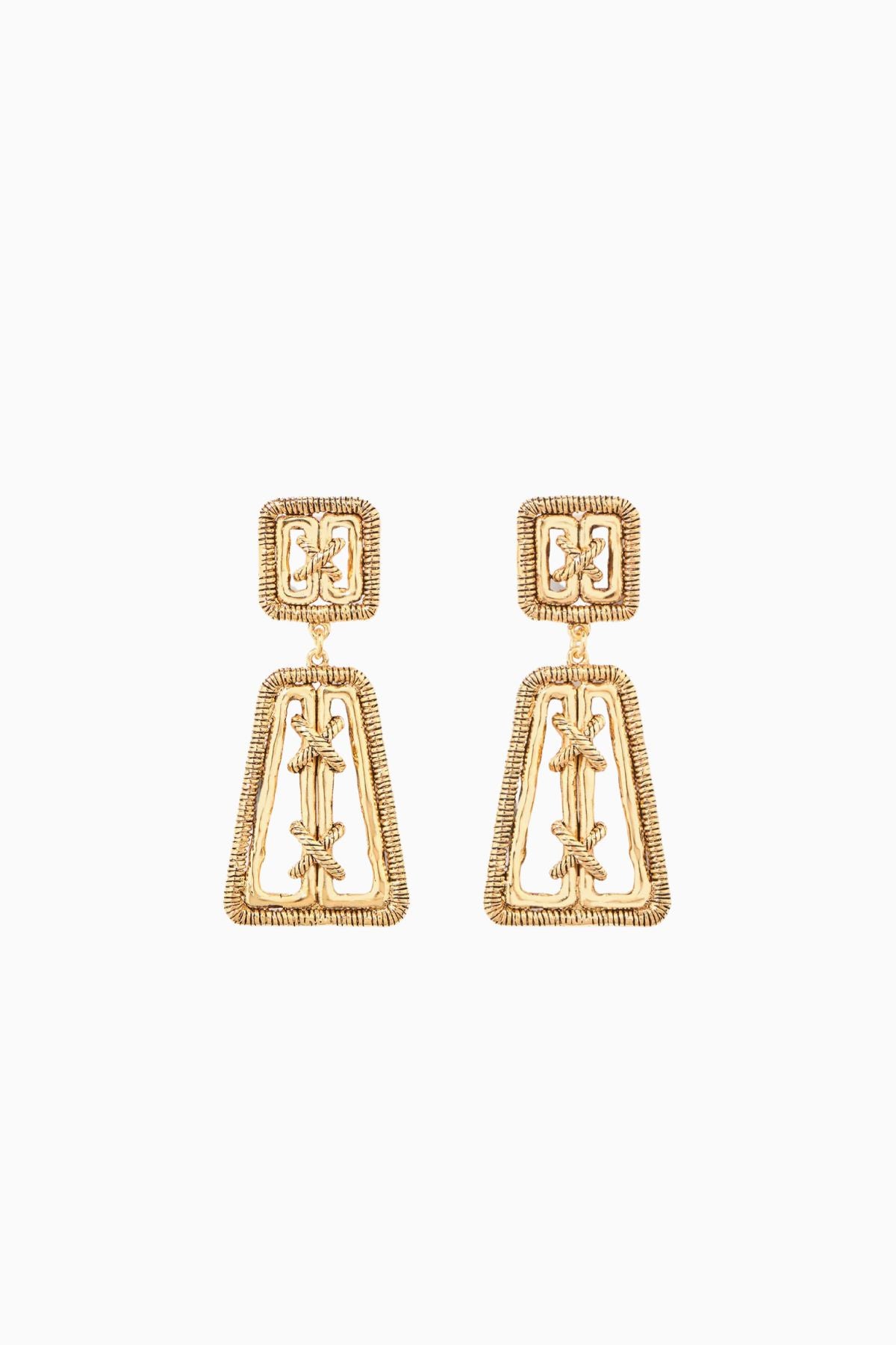 Aurelie Bidermann Caliche Earrings - Gold