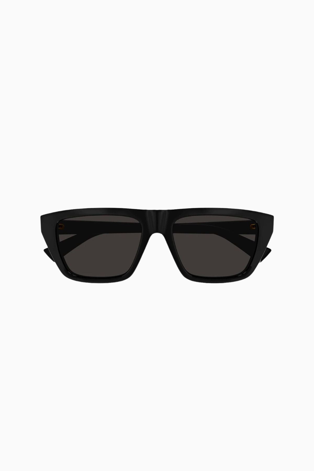 Bottega Veneta Sleek Square Framed Sunglasses - Black